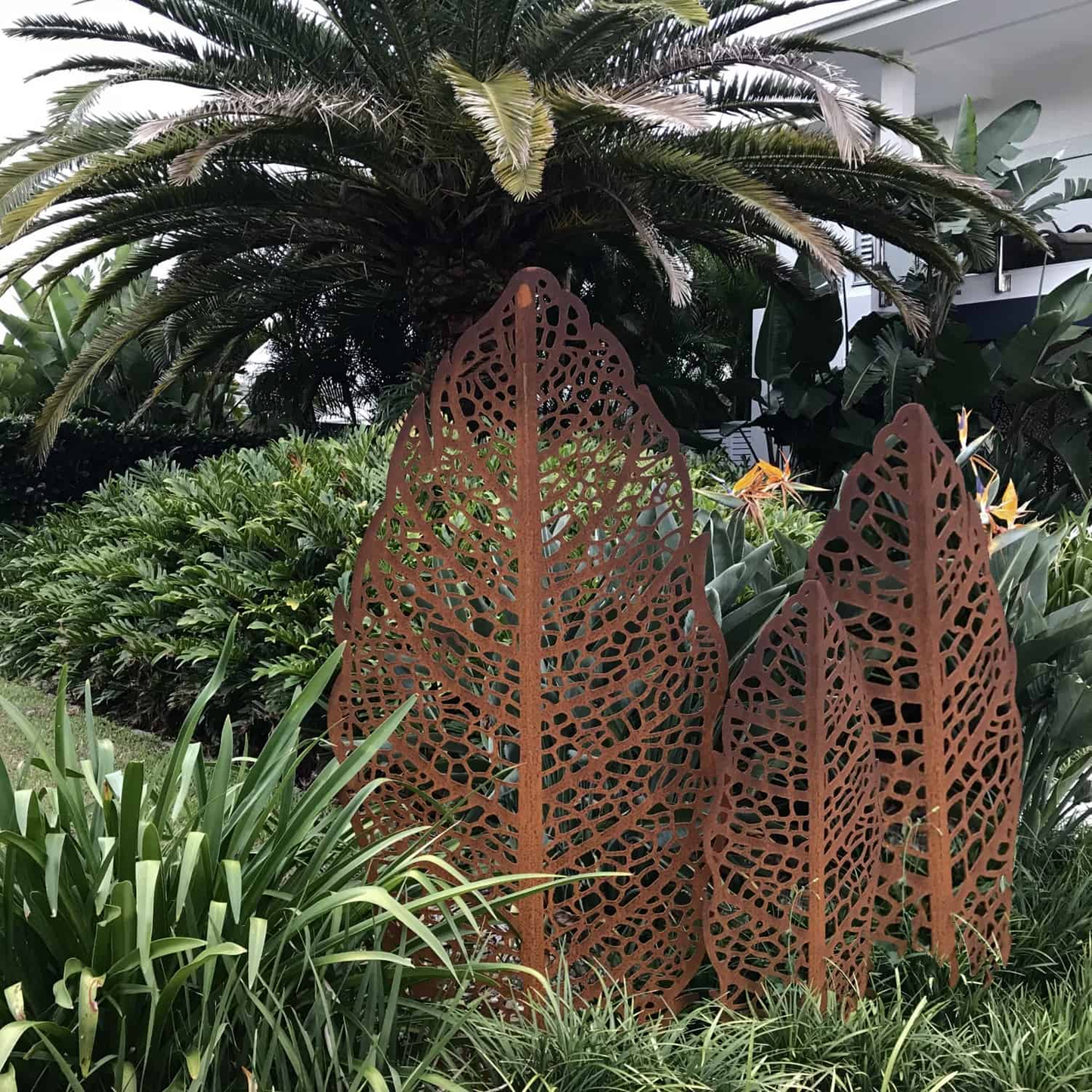 Apple Leaf Garden Sculpture